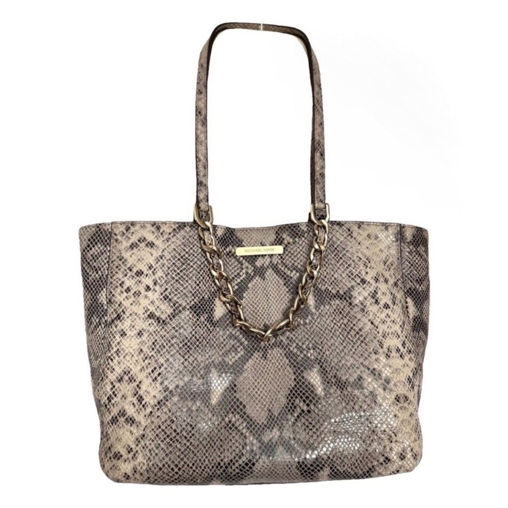 Michael Kors Multi Harper Python/Snakeskin Suede/… - image 2